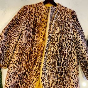 Leopard coat